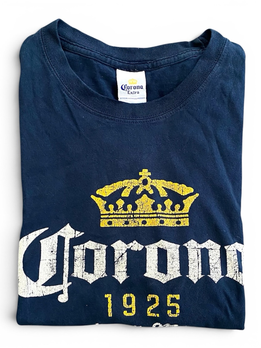 Corona l Navy Logo Tee